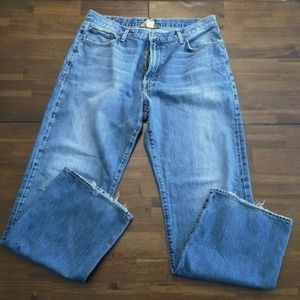Men's Lucky Brand Blue Jeans Light Wash Sz 36x32